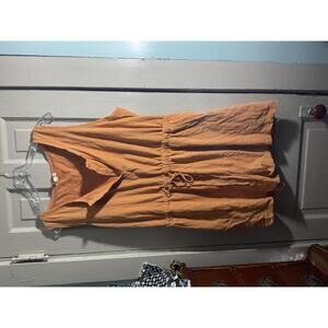 Casual Orange Sleeveless Jumpsuit